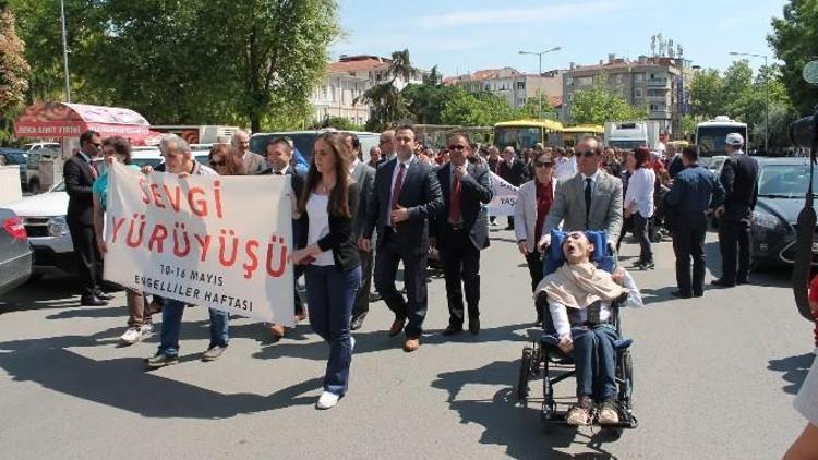 Engelliler Haftası Tekirdağ’da Törenle Kutlandı