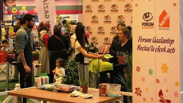 Forum Gaziantep Koçtaş’la Çiçek Açtı