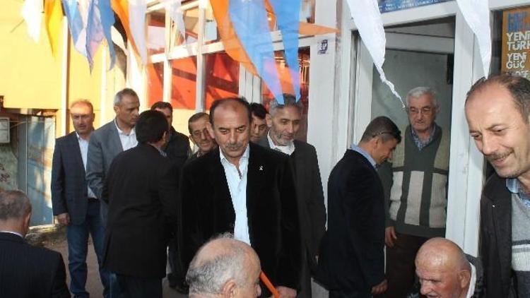 AK Parti İnağzı Mahallesinde Seçim Bürosu Açılışı