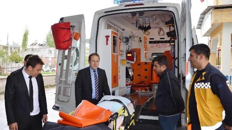 Göksun’a Tam Donanımlı Ambulans