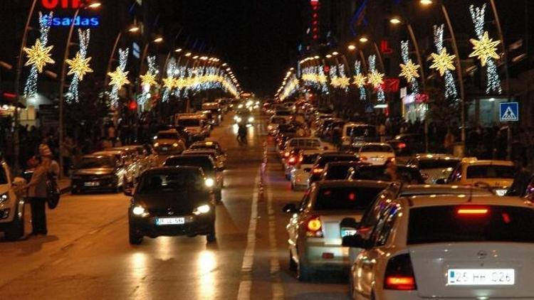 Erzurum’da Araç Sayısı Arttı