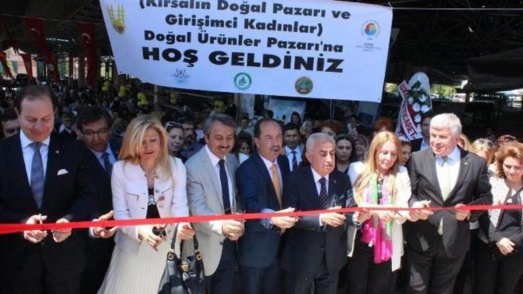 Edirne’de Organik Ürünler Pazarı Açıldı