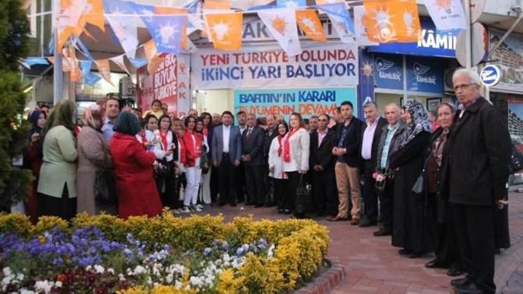 AK Parti Amasra Seçim Bürosu Açılışı