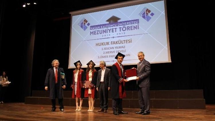 Hasan Kalyoncu Üniversitesi İlk Mezunlarını Verdi