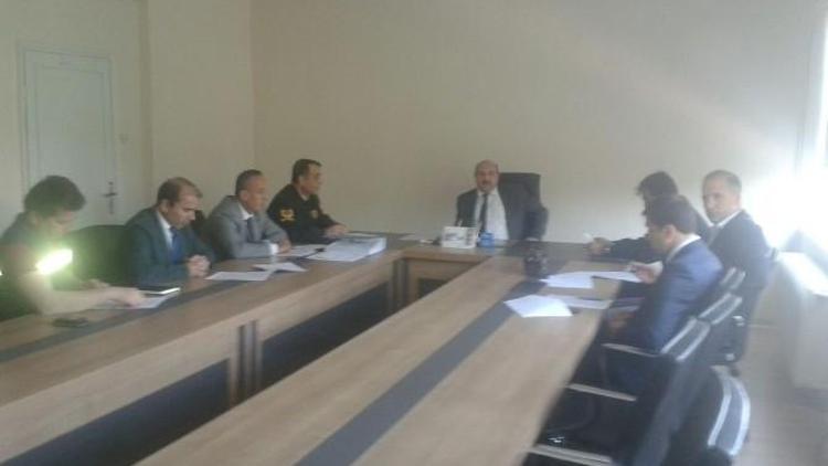 Osmaneli İlçesinde Seçim Güvenliği Toplantısı