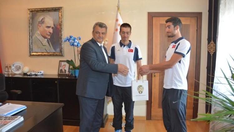 Dağ Bisikleti Olimpik Milli Takımından Babadağı’na Ziyaret