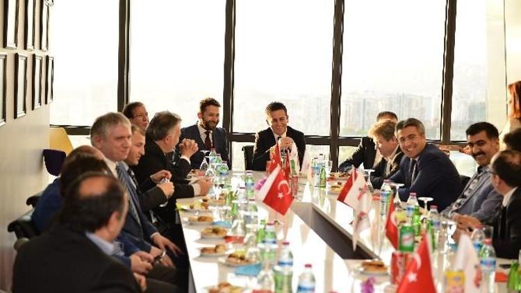 Barış Aydın’a Ankara’daki Samsunlu İşadamlarından Destek