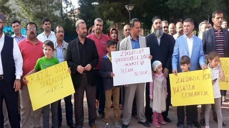 Mursi’nin İdam Kararı Midyat’ta Protesto Edildi