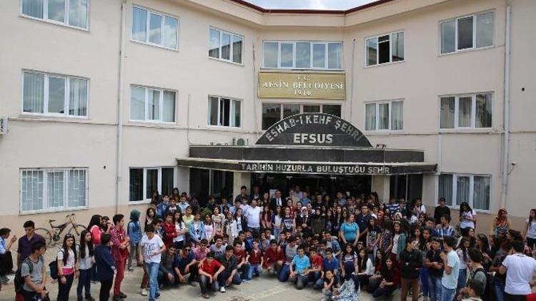 Malatya Anadolu Lisesi Öğrencileri Eshab-ı Kehf’i Ziyaret Etti