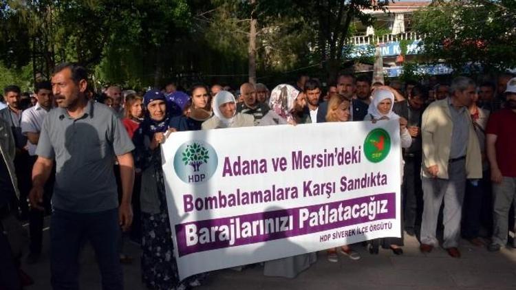 HDP Siverek, Adana Ve Mersin’deki Saldırıları Kınadı