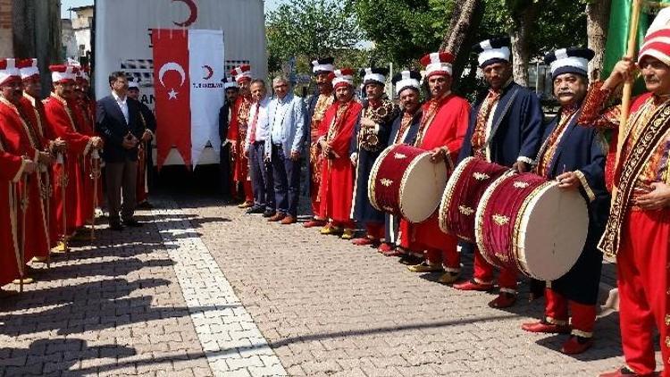 Kızılay’dan Mehter Marşlı, Lokmalı Kan Bağışı