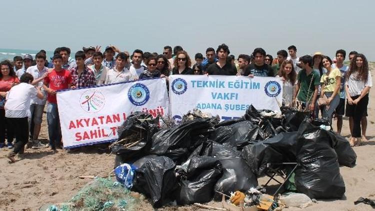 Adana’da Deniz Kaplumbağalarının Yaşam Alanları Temizlendi