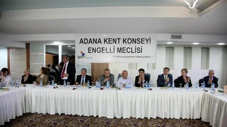 Engelsiz Adana Yolunda Vekiller Konuşuyor