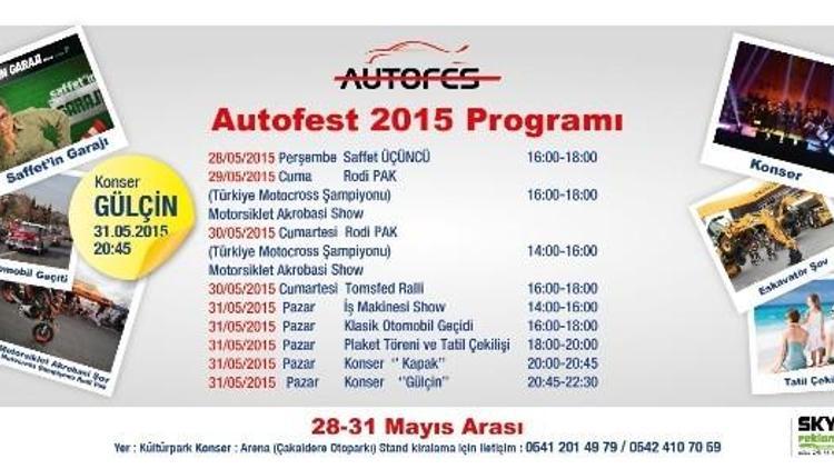 Bursa’yı ‘Autofest’ Heyecanı Sardı