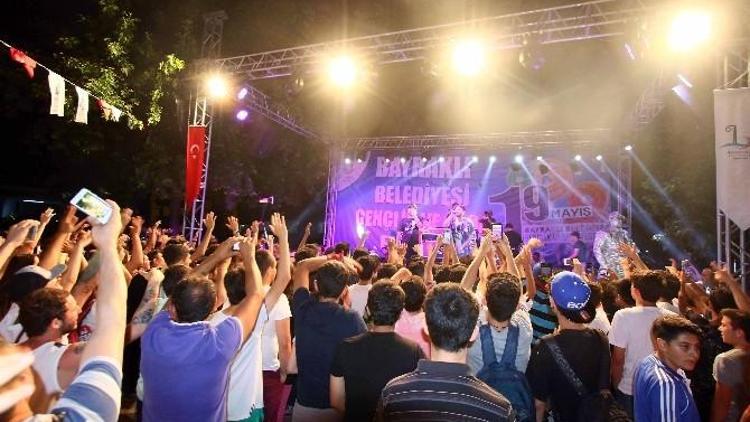 Bayraklı’da Gençlik Festivaline Unutulmaz Kapanış