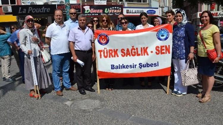 Türk Sağlık-sen’den İş Bırakma Eylemi