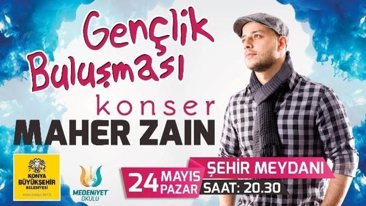 Maher Zain Konya’da Gençlerle Buluşacak