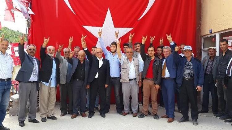 MHP Adayı Gönen, Hadim Ve Taşkent’te Destek İstedi