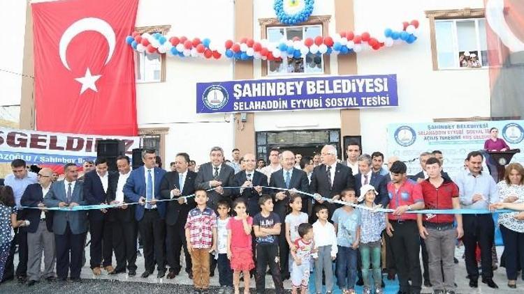 Şahinbey Belediyesi’nin 72. Sosyal Tesisi Açıldı