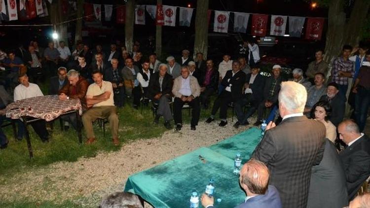 MHP’liler, Subaşı Köyünü Ziyaret Etti