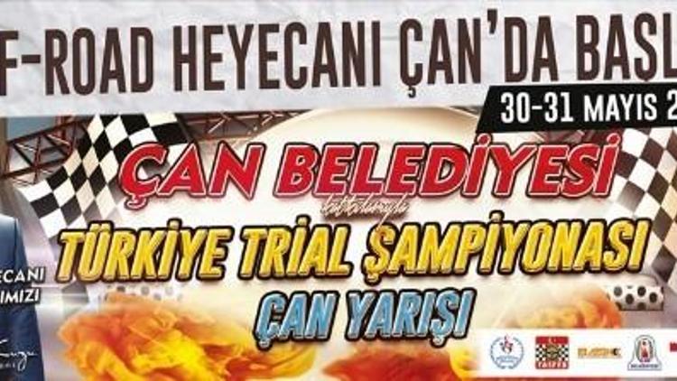 Çan’da İlk Kez Off-road Heyecanı