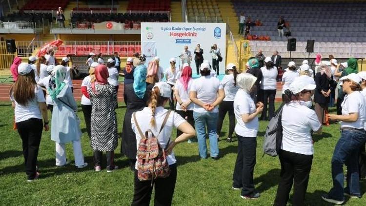 Eyüplü Kadınlar Spor Şenliği’nde Buluştu