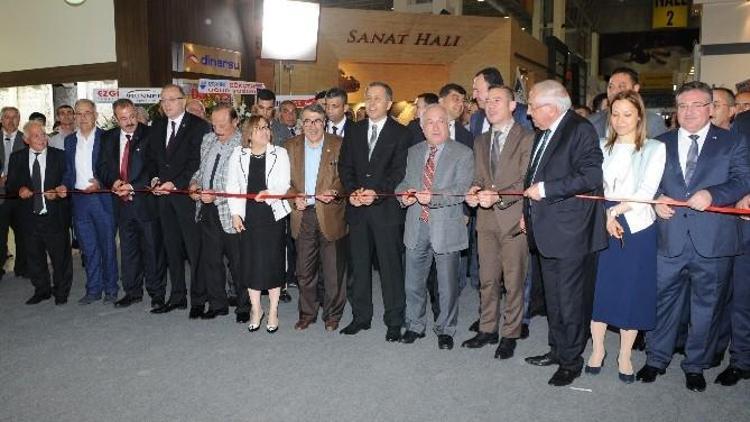 Domotex Turkey Makine Halı Fuarı Açıldı