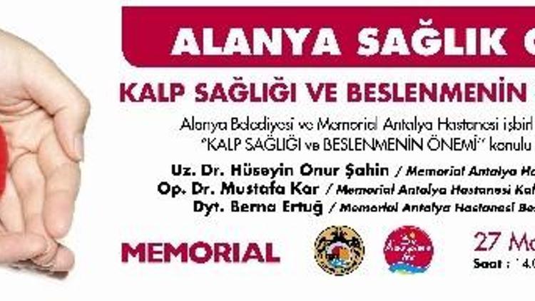 Alanya Belediyesi’nden “Kalp Sağlığı Ve Beslenmenin Önemi” Semineri