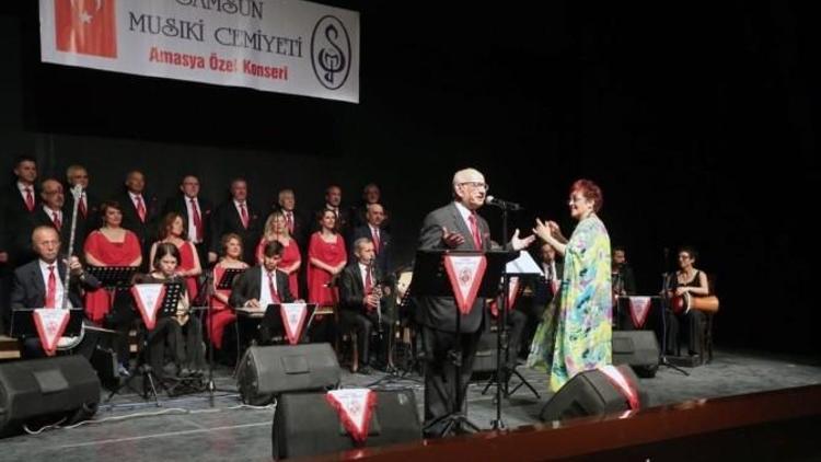 Samsun Musiki Cemiyeti Amasya’da Konser Verdi