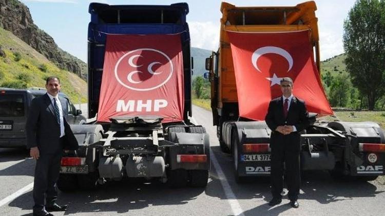 MHP Adayları Aydın Ve Kaya Şenka’ya, Akşar Ve Bardız’da…