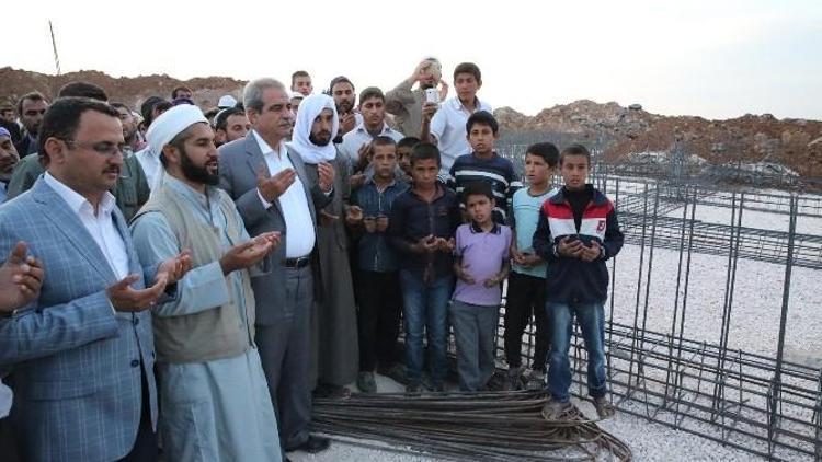 Başkan Demirkol Medrese Temelini Attı