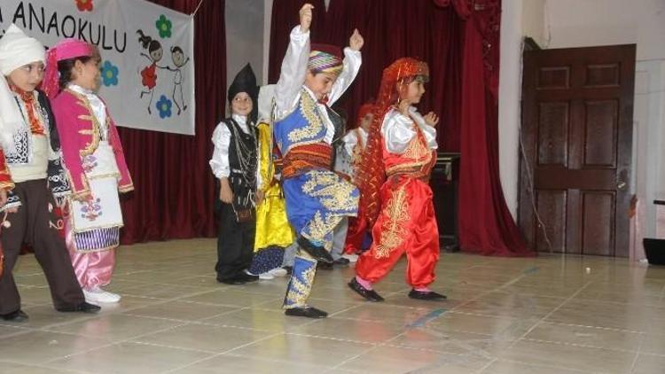 İdil Zübeyde Hanım Anaokulu Sergisine Yoğun İlgi