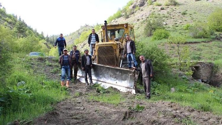 Gökçedere Yayla Yolu Tamamlandı