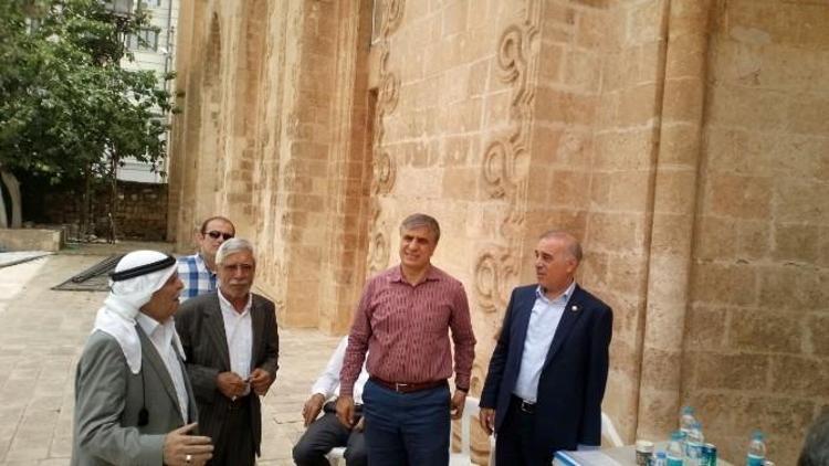 Kızıltepe’deki Tarihi Ulu Cami’de Restorasyon Çalışmaları Başladı