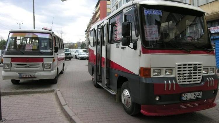 Ünye’de Dolmuş Hatları Birleşiyor