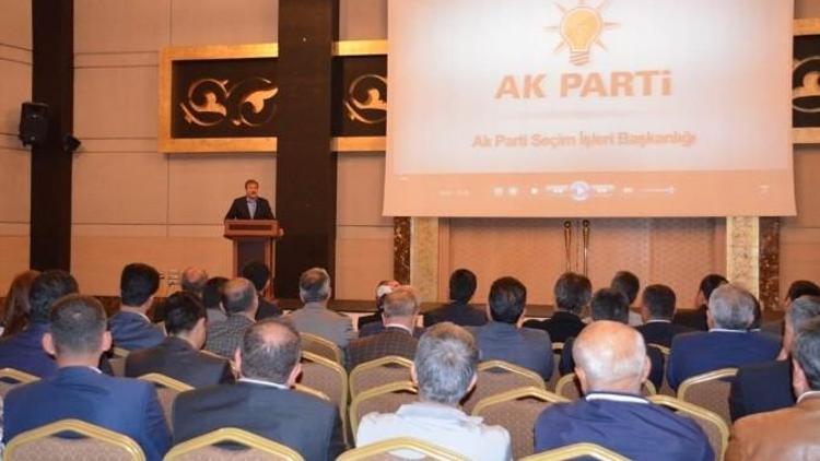 AK Parti Konya Seçim Çalışmalarını İstişare Etti