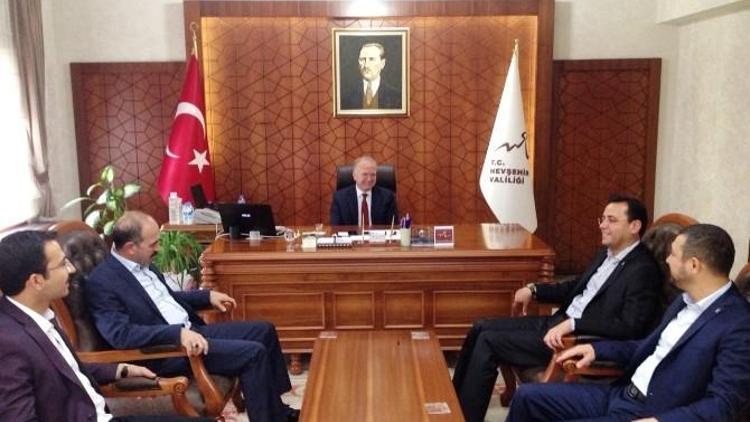 AK Parti Milletvekili Adayları Vali Ceylan’ı Ziyaret Etti