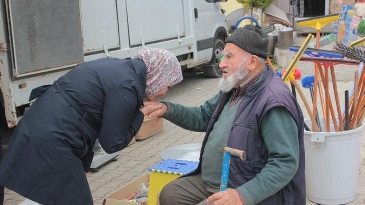 AK Partili Vekil Adayına Manili Karşılama