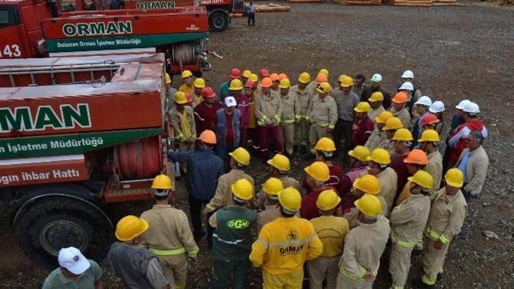 Dalaman’da Sezon Öncesi Yangın Tatbikatı