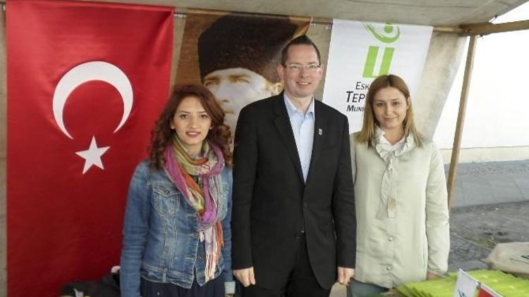 Tepebaşı Belediyesi Demokrasi Ve Hoşgörü Festivali’ne Katıldı