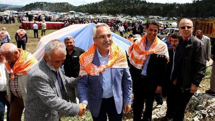 AK Parti Adayı Aydın, Dumanlı Yaylası’nda Yörüklerle Buluştu