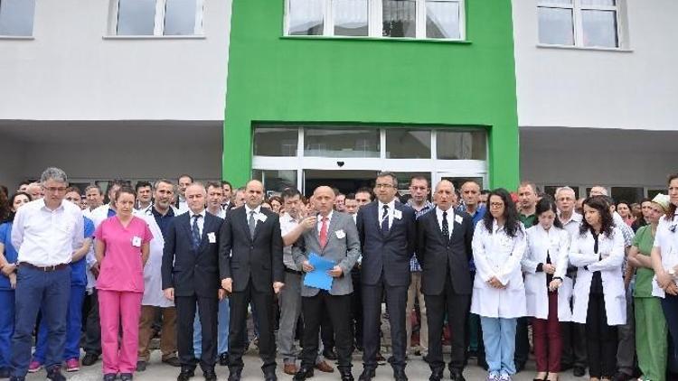 Giresun’da Doktorlar’dan Basın Açıklaması