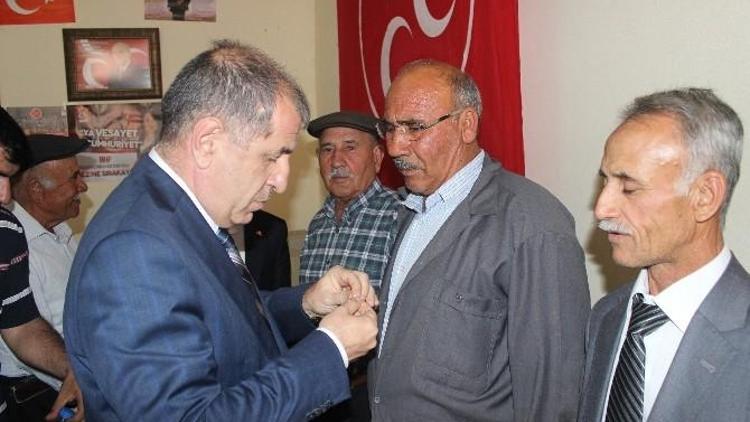 Yavuzeli İlçesinde MHP’ye Katılım