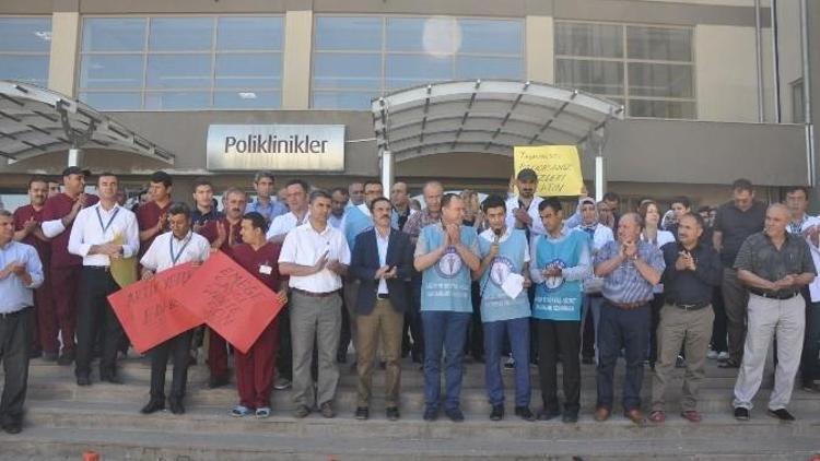 Kâhta’da Dr. Kamil Furtun’un Öldürülmesi Protesto Edildi