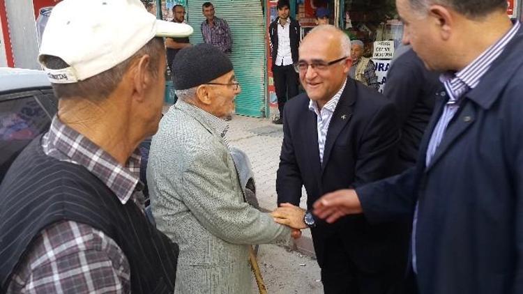 MHP Adayı Gönen, Karatay’da Seçmenle Buluştu