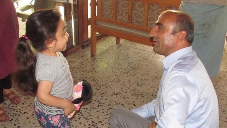 7 Yaşındaki Mps Hastası Senanur Başkan Özdemir’den Salıncak İstedi