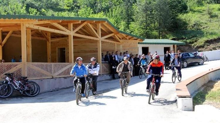 Ücretsiz Bisiklet Yolu Ve Yaşam Merkezi Hizmete Açıldı