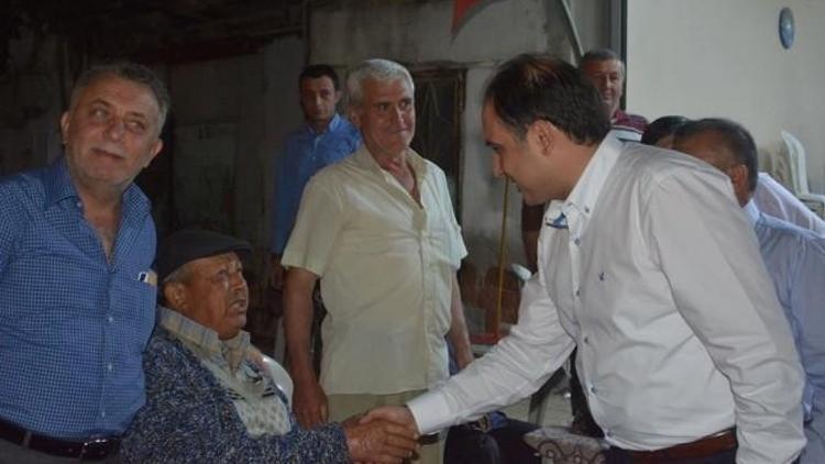 AK Partili Baybatur’a Saruhanlı’da Yoğun İlgi