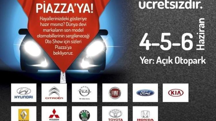 Otomobil Tutkunları Piazza’da Buluşacak