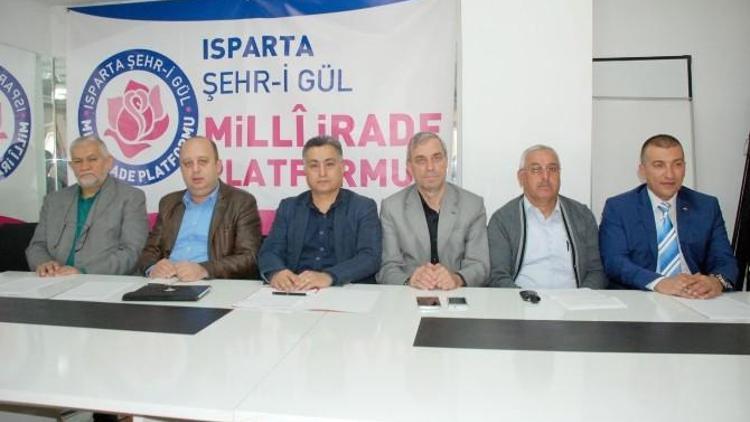 Isparta’da Ortak Akıl Platformu AK Parti’yi Destekleyecek